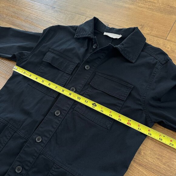Everlane Womens Black Modern Utility Jumpsuit Size 0 Long Sleeve Coverall - Picture 4 of 7